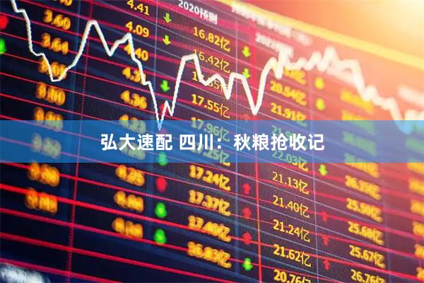 弘大速配 四川：秋粮抢收记