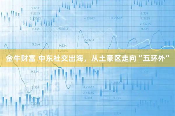 金牛财富 中东社交出海，从土豪区走向“五环外”