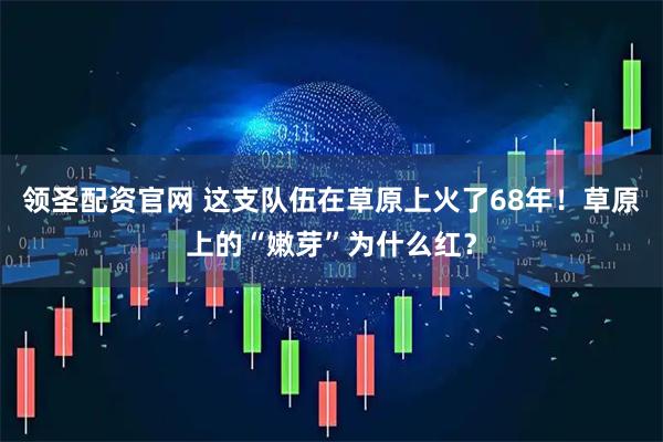 领圣配资官网 这支队伍在草原上火了68年！草原上的“嫩芽”为什么红？
